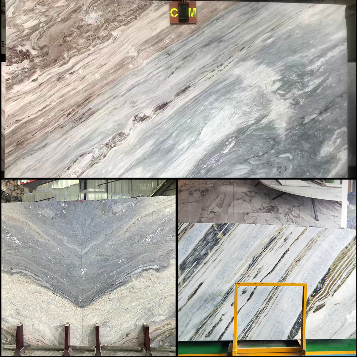 Blue Gold Sand Marble