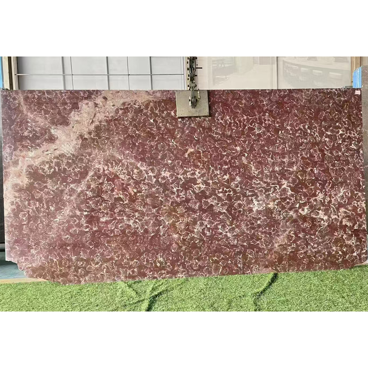 Natural Luxury Royal Red Rose Marble Veneer For Wall Decor Kitchen Countertop Home Furniture