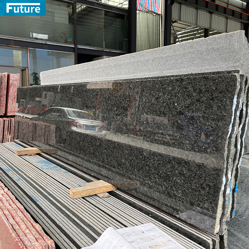 Top Grade Angola Black Granite Slab For Kitchen Island Countertop Wash Basin Sink Floor Tile Wall Panel Stairase Outdoor Stone Engineering