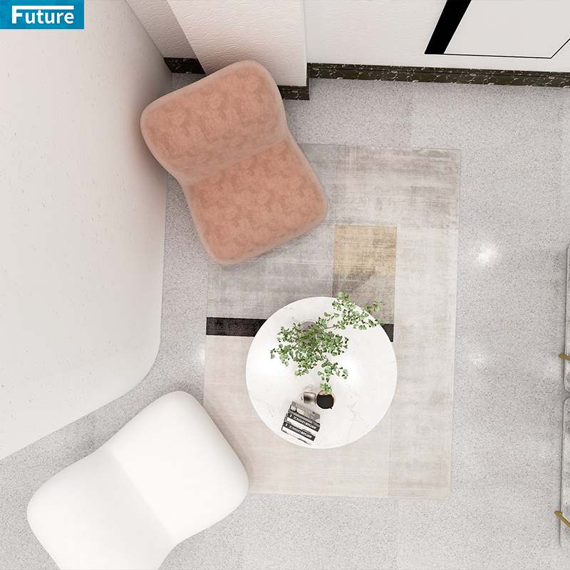 Wholesale Cheap Price Artificial White Terrazzo Tiles With Grey Veins Epoxy Terrazzo for Interior Flooring Wall Panel Kitchen Countertops