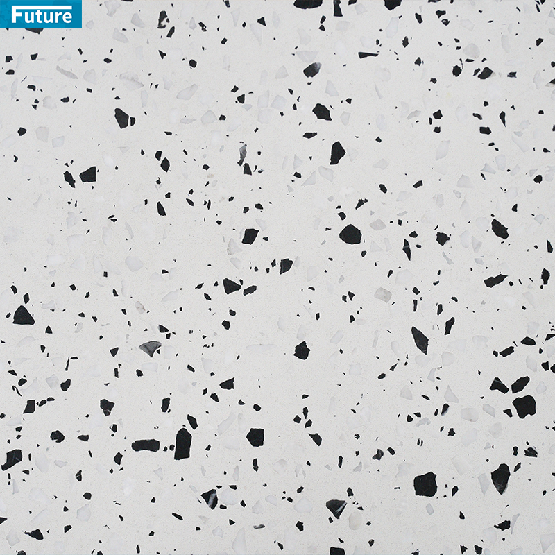 Customize Luxury Modern Natural Rustic Interior Porcelain White Terrazzo Tile Restaurant Balcony Floor Bathroom Villa Interior Application Swimming Pool Tiles