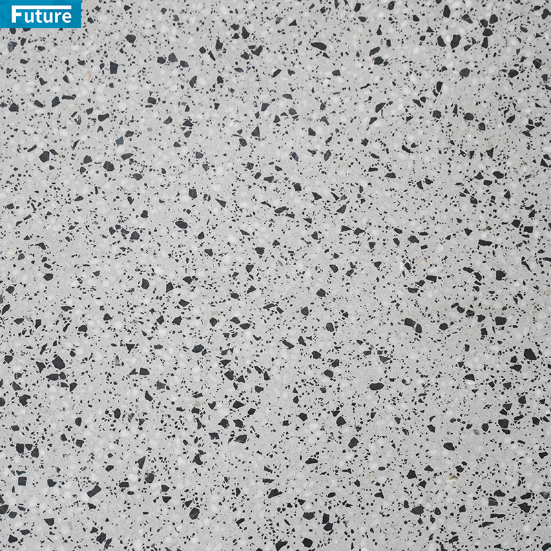 Natural Luxury Interior Porcelain Grey Terrazzo Tile Restaurant Balcony Floor Bathroom Villa Interior Decoration Wall Panel