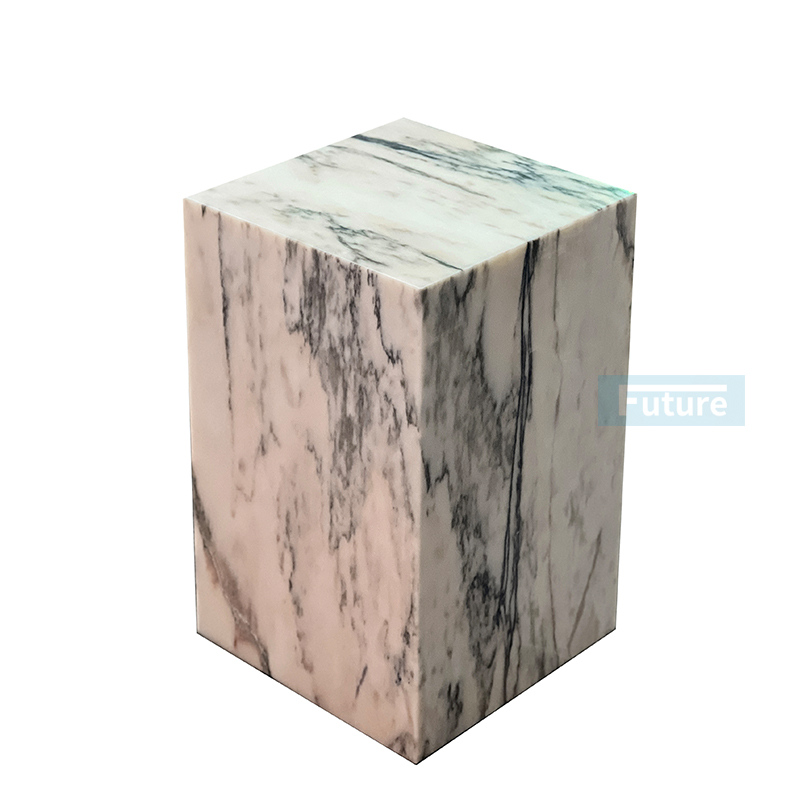 Luxury Modern Style Tall Calacatta Side Table For Home Decor Livingroom Furniture Villa Decor Tea Table