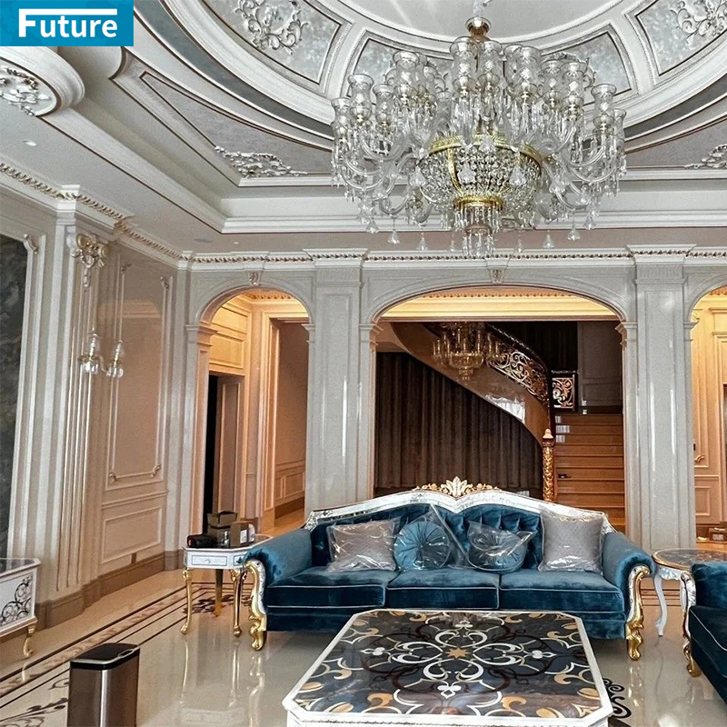 Luxury Style 3D Marble Liner Tiles for Home Villa Livingroom Decoration Project Hotel Lobby Decor Wall Panel Fireplace