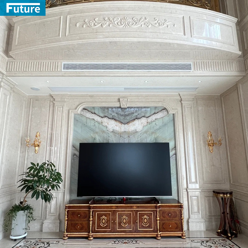 Customize Size Shape Color Marble Liner Tiles for Home Villa Livingroom Wall Decoration Project Hotel Lobby Decor Staircase