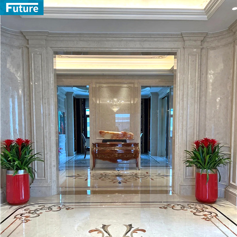 Customize Size Shape Color Marble Liner Tiles for Home Villa Livingroom Wall Decoration Project Hotel Lobby Decor Staircase