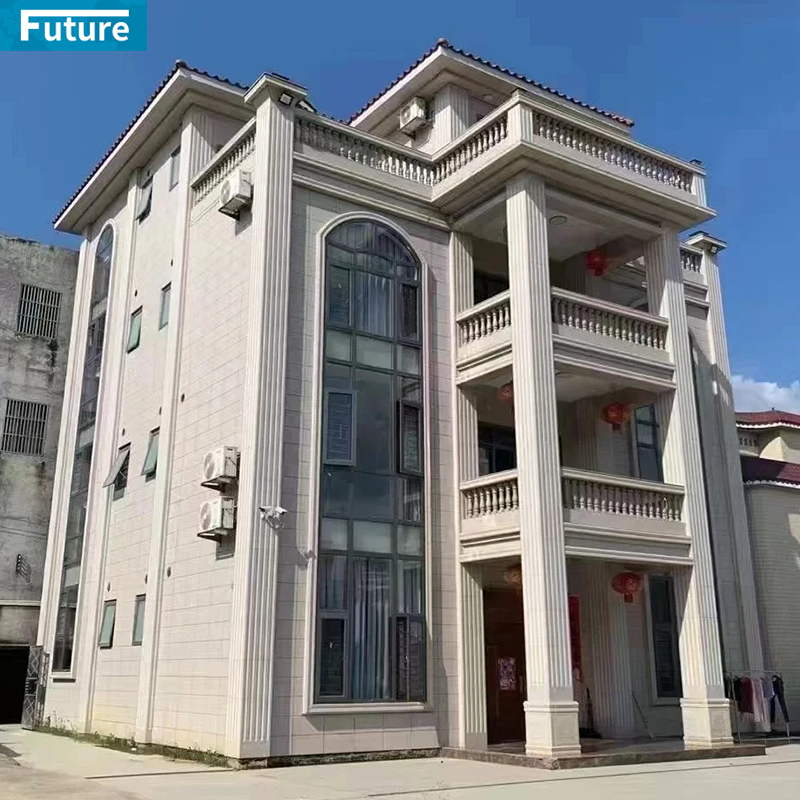OEM/ODM Size Shape Color Modern Style Royal Beige Marble Pillar Liner for Home Villa Decoration Project Hotel Lobby Decor