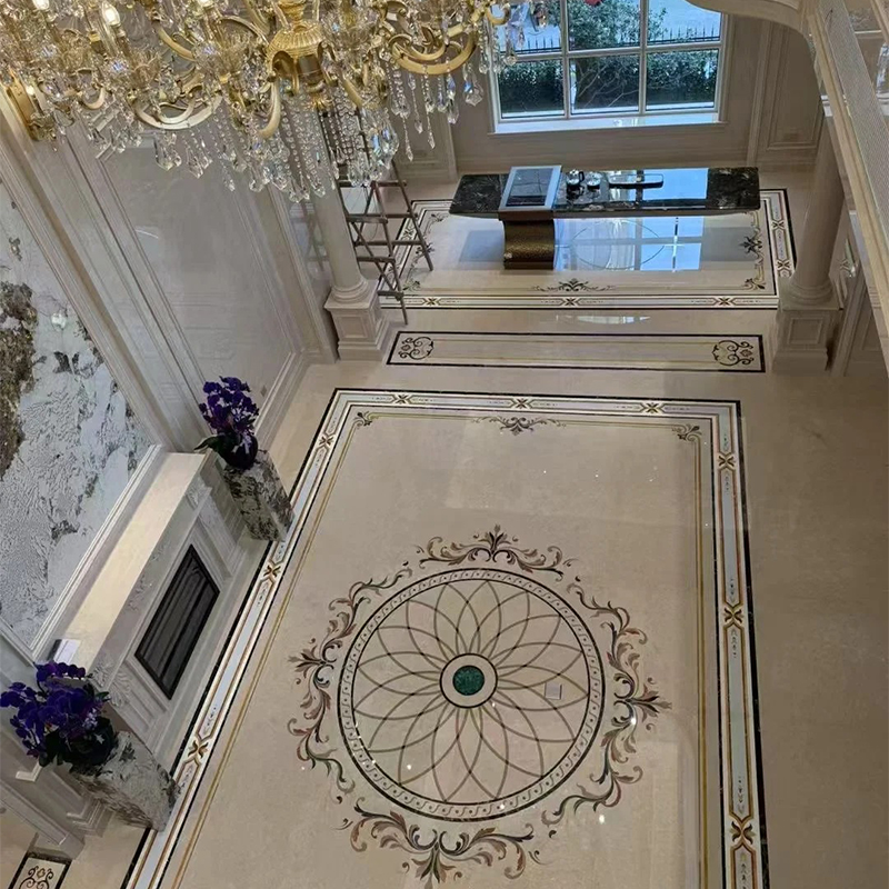 Natural Royal Beige Marble Stone for Home Decoration Project Handcrafts Home Furniture