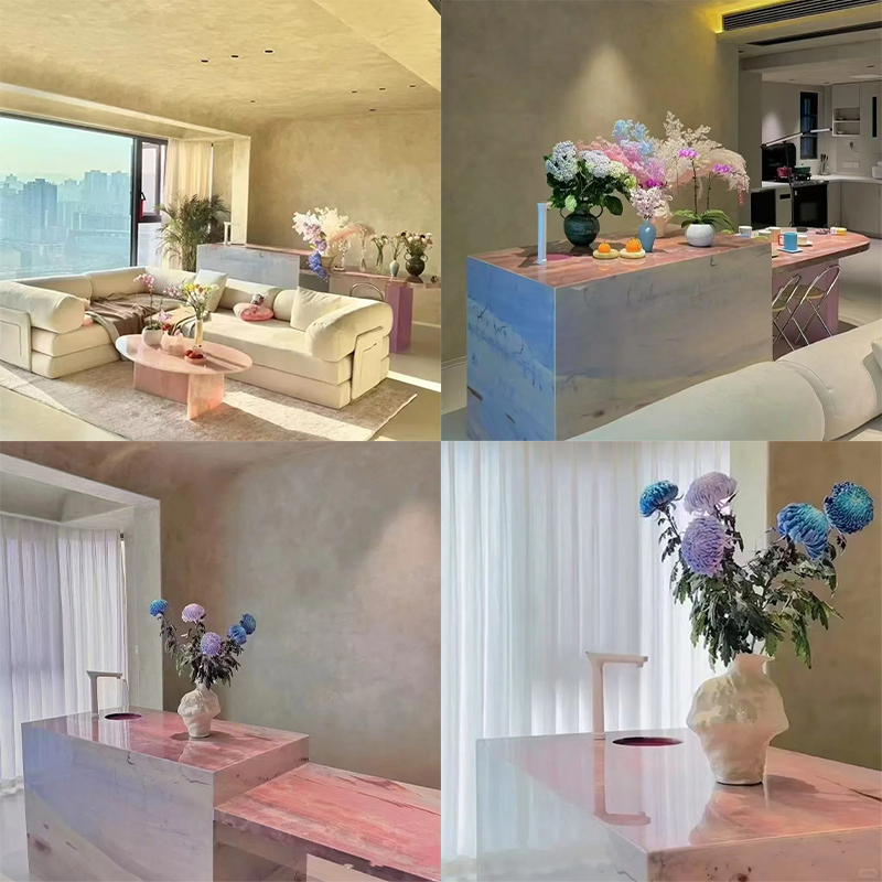 Luxury Royal Rainbow Red Marble Stone Slab for Exterior Interior Wall Decoration Floor Tiles Villa Mansion Projects Luxury Home Furniture Kitchen Countertop Bathroom Vanity