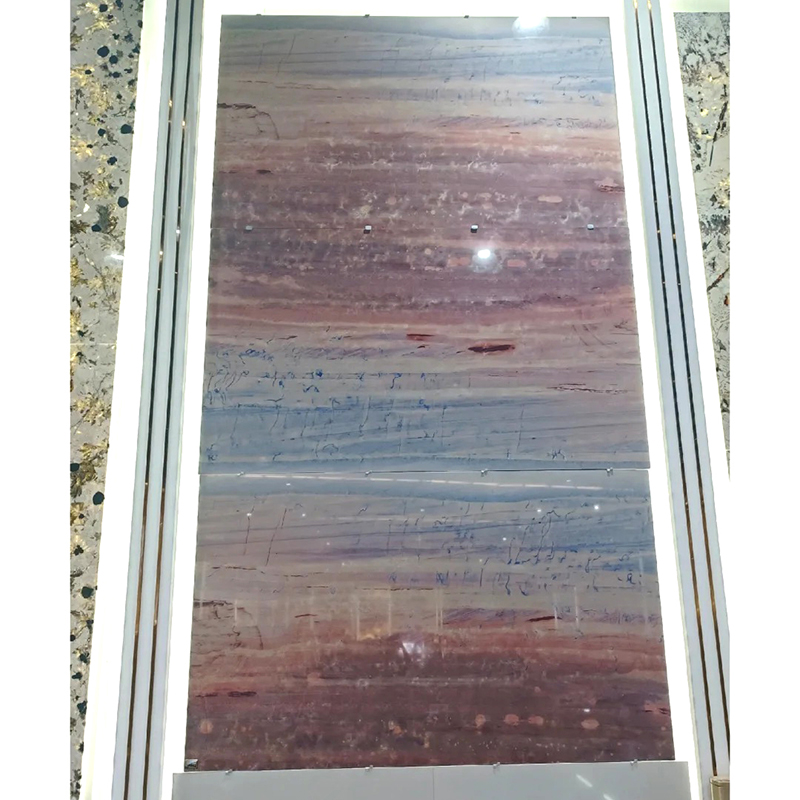 Luxury Royal Rainbow Red Marble Stone Slab for Exterior Interior Wall Decoration Floor Tiles Villa Mansion Projects Luxury Home Furniture Kitchen Countertop Bathroom Vanity