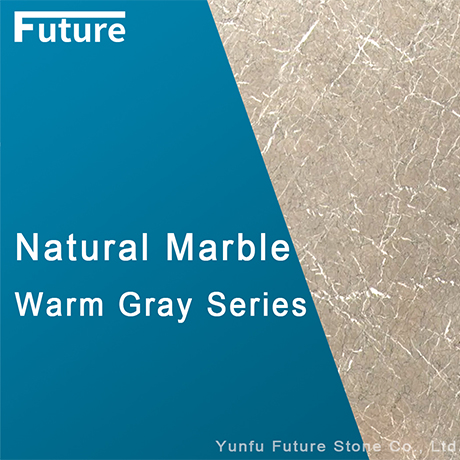 Futurestone Warm Grey Marble Slab Series