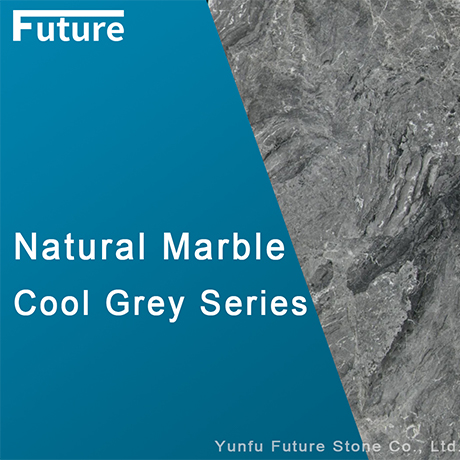 Futurestone Cool Grey Marble Slab Series