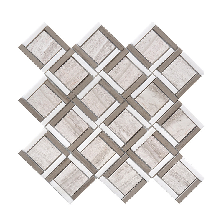 Luxury Customzie Size Shape Color Mosaic Tiles for Home Decoration Villa Staircase Wall Panel Floor Tiles