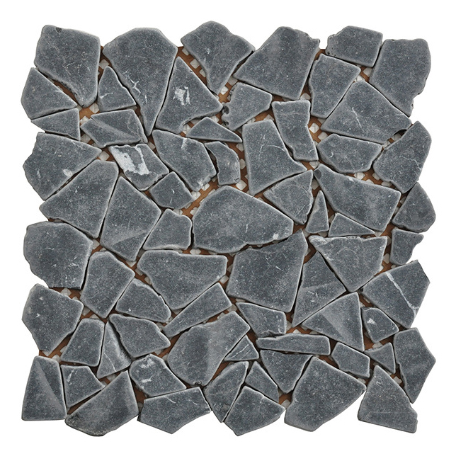 Moroccan Style Inkjet Printing Colorful Flower Marble Tiles Kitchen Bathroom Wall Decoration Natural Stone Mosaic