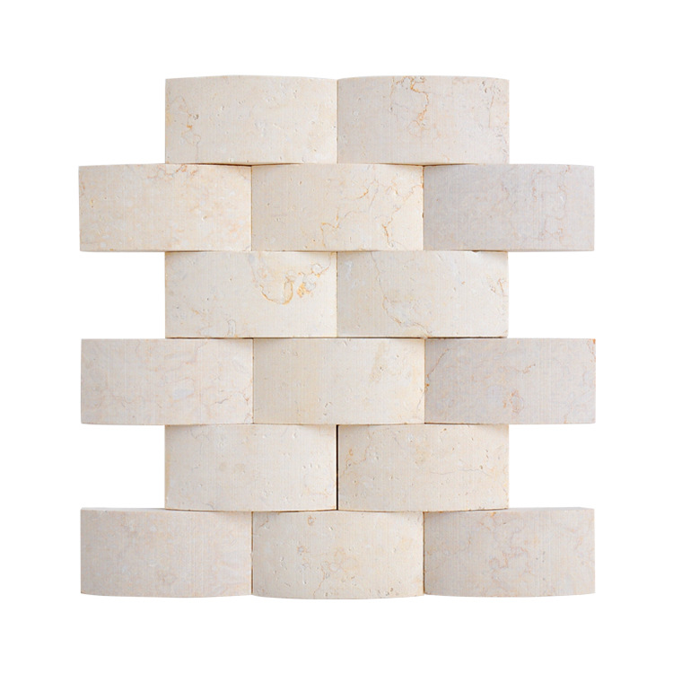 Wholesale Factory Natural Stone Pebbles Color Mixed Modern Design Marble Mosaic for Backsplash Garden Floor Wall Parquet Feature
