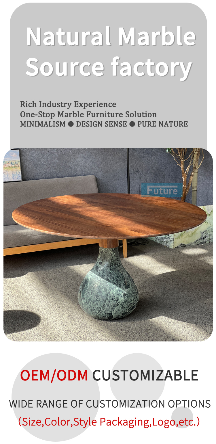 Verde Green Marble Dining Table