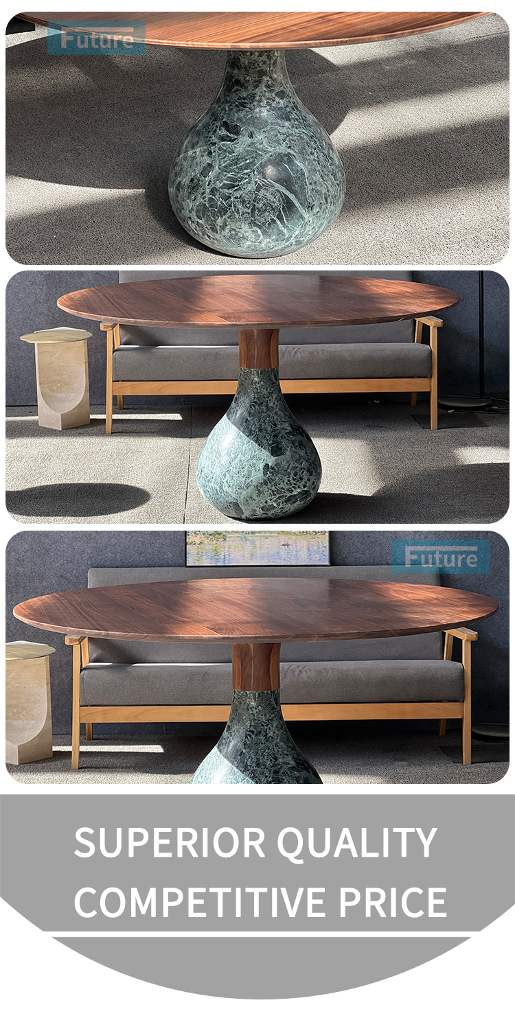 Verde Green Marble Dining Table