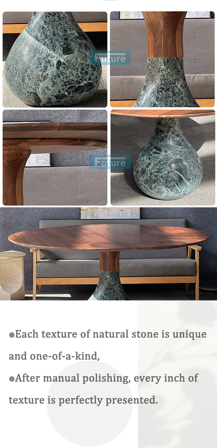 Verde Green Marble Dining Table