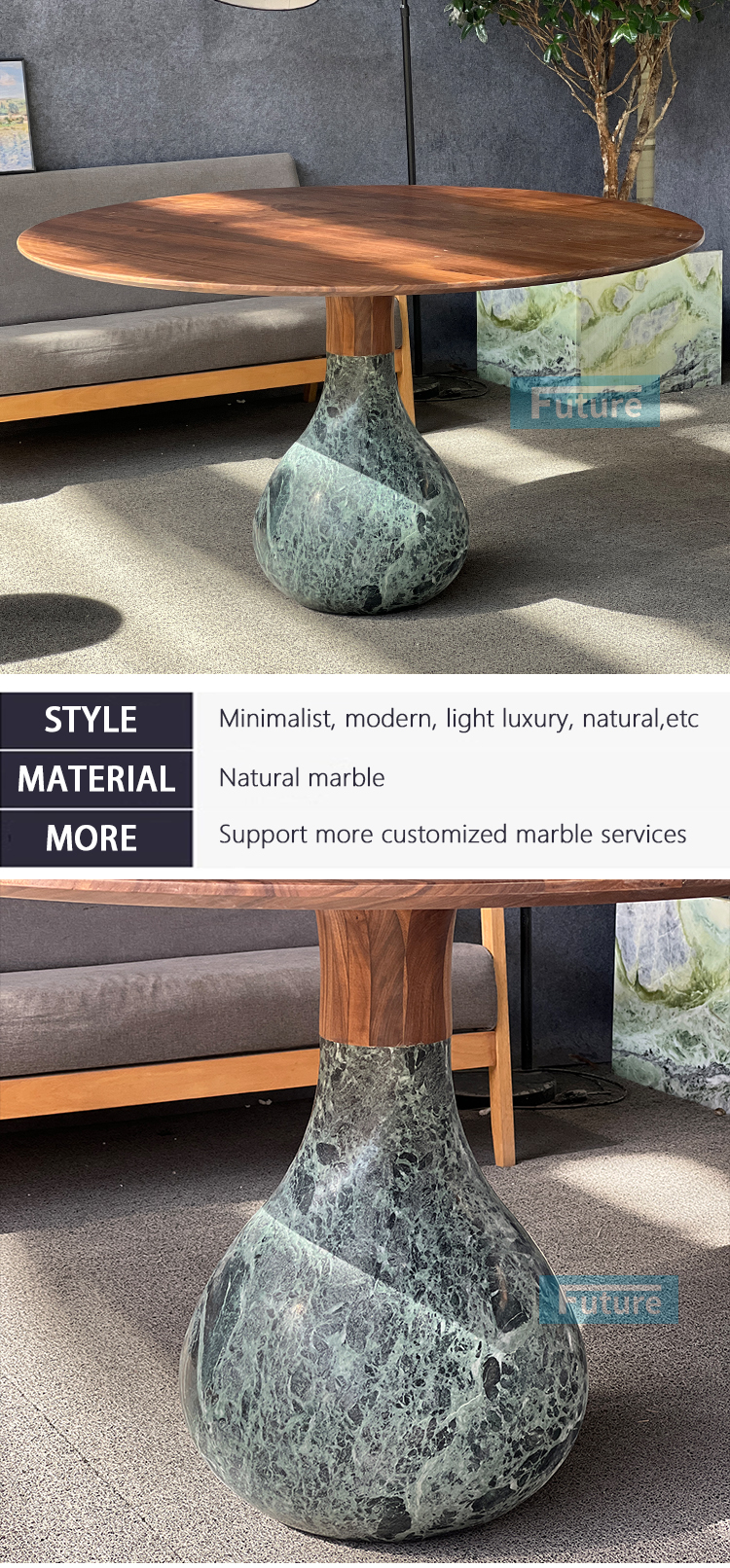 Verde Green Marble Dining Table