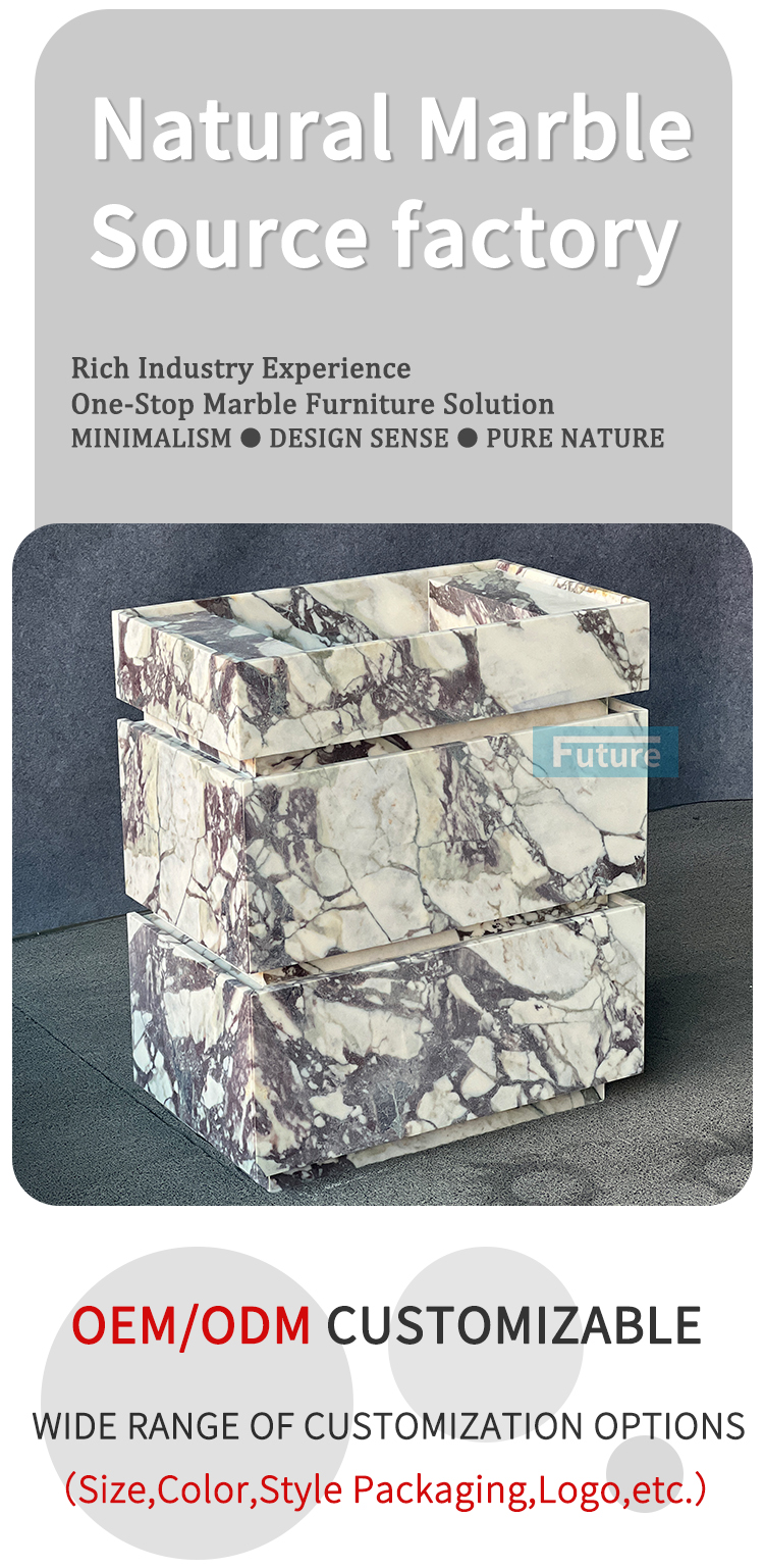 Calacatta Viola Marble Vanity