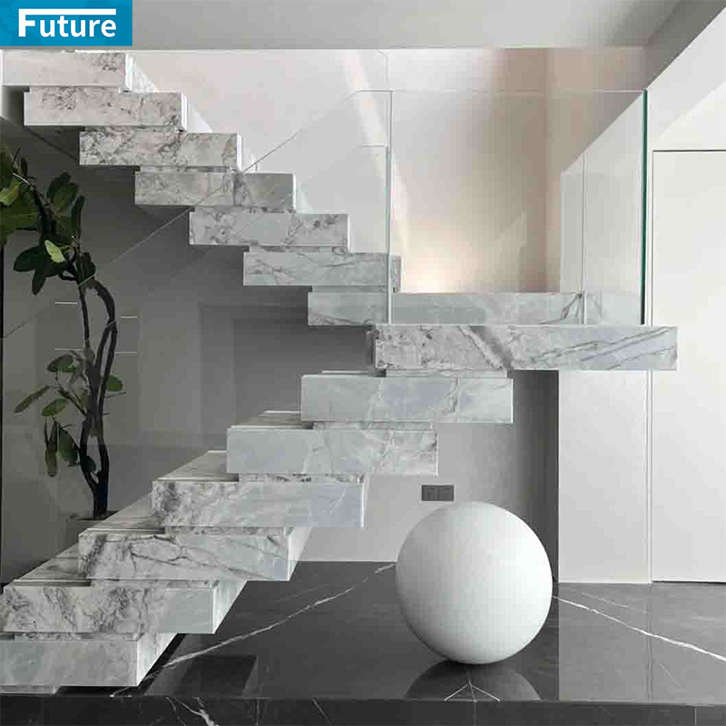 Luxury Style Panda White Marble TIles for Interior Villa Luxury Apartment Mansions Hotel Castle Decroation Staircase Projects