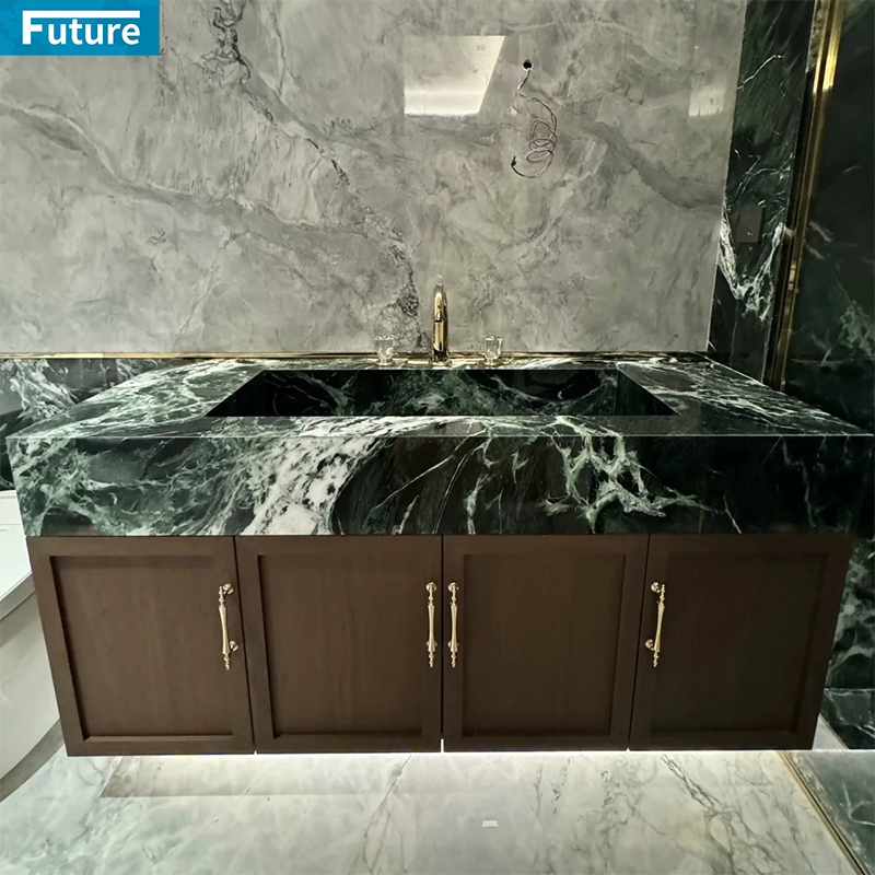 Natural Stone Rainbow Onyx Marble Wash Basin Sink for Hotel Villa Mansions Shopping Mall Luxury Aapartment Bathroom