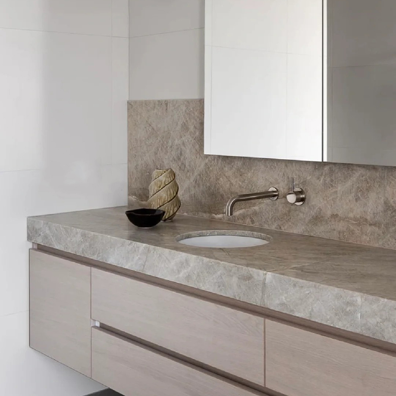 Natural Stone Brazil Taj Mahal Quartzite Marble Slab for Kitchen Countertops Floor Tiles Villa Satircase Wall Background Panel