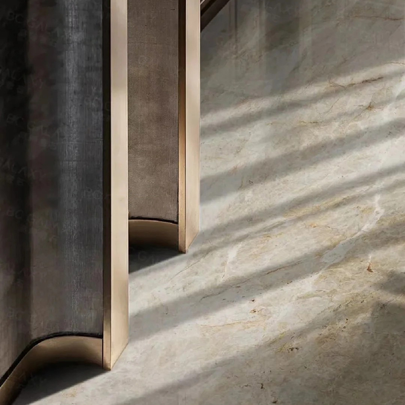 Natural Stone Brazil Taj Mahal Quartzite Marble Slab for Kitchen Countertops Floor Tiles Villa Satircase Wall Background Panel