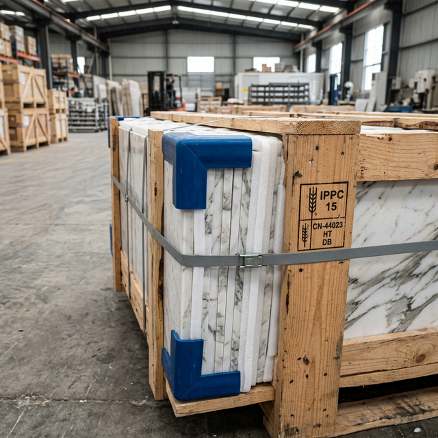 Marble Packing Methods Explained: Wooden Cr